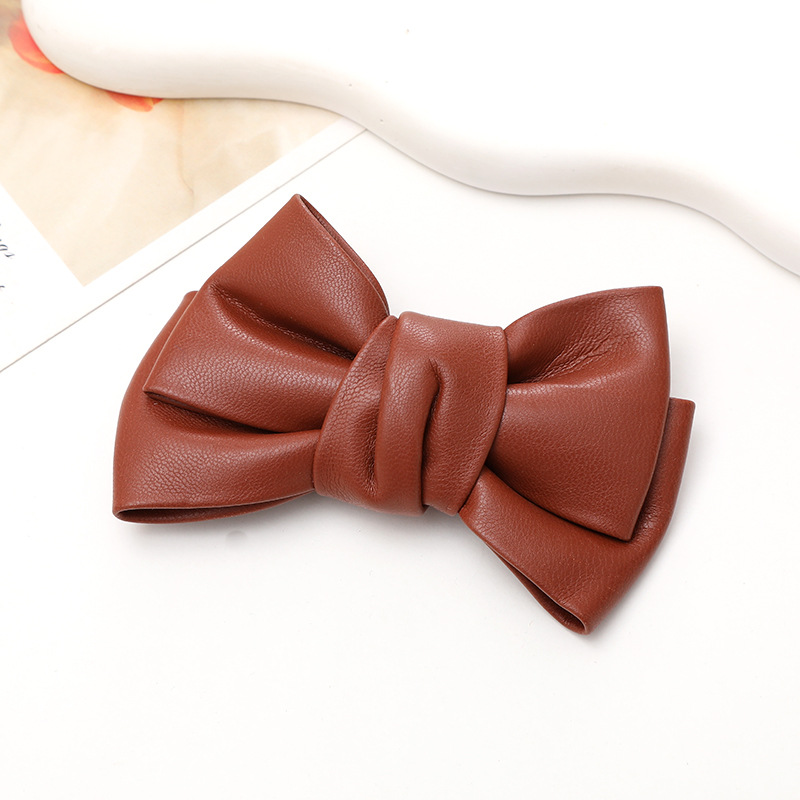 1 Piece 105*75mm Pu Leather Bow Knot DIY Accessories display picture 6