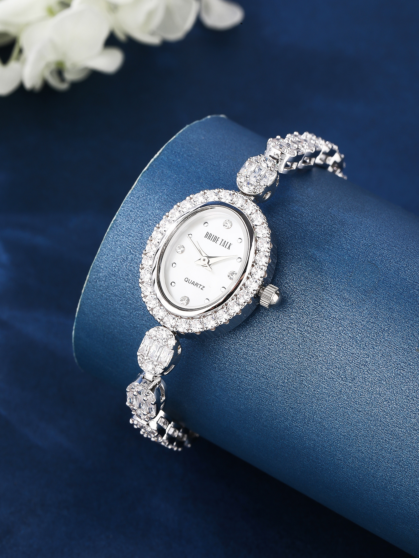 Elegant Glam Luxurious Round Lathe Buckle Quartz Women's Watches display picture 2