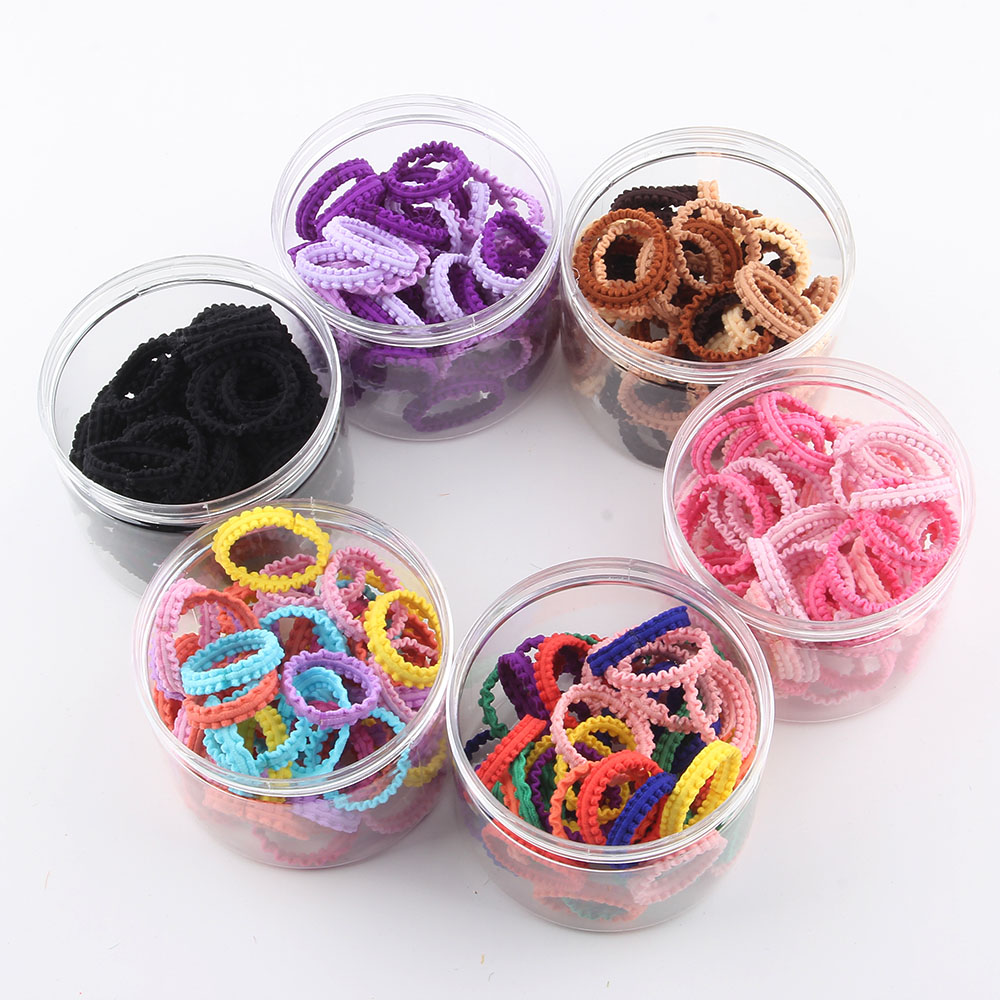 Women's Simple Style Solid Color Cloth Hair Tie display picture 1