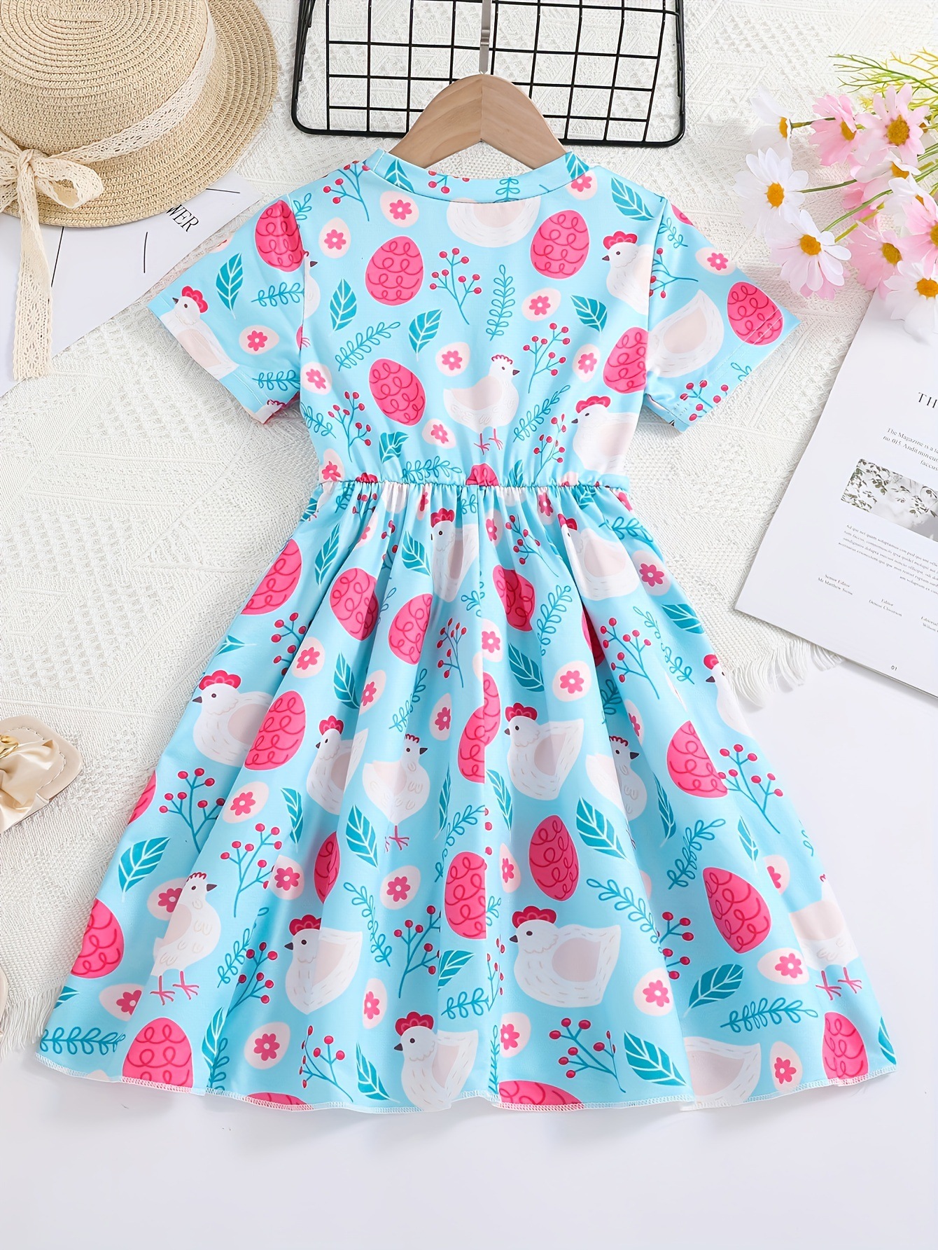 Casual Cartoon Polyester Girls Dresses display picture 2
