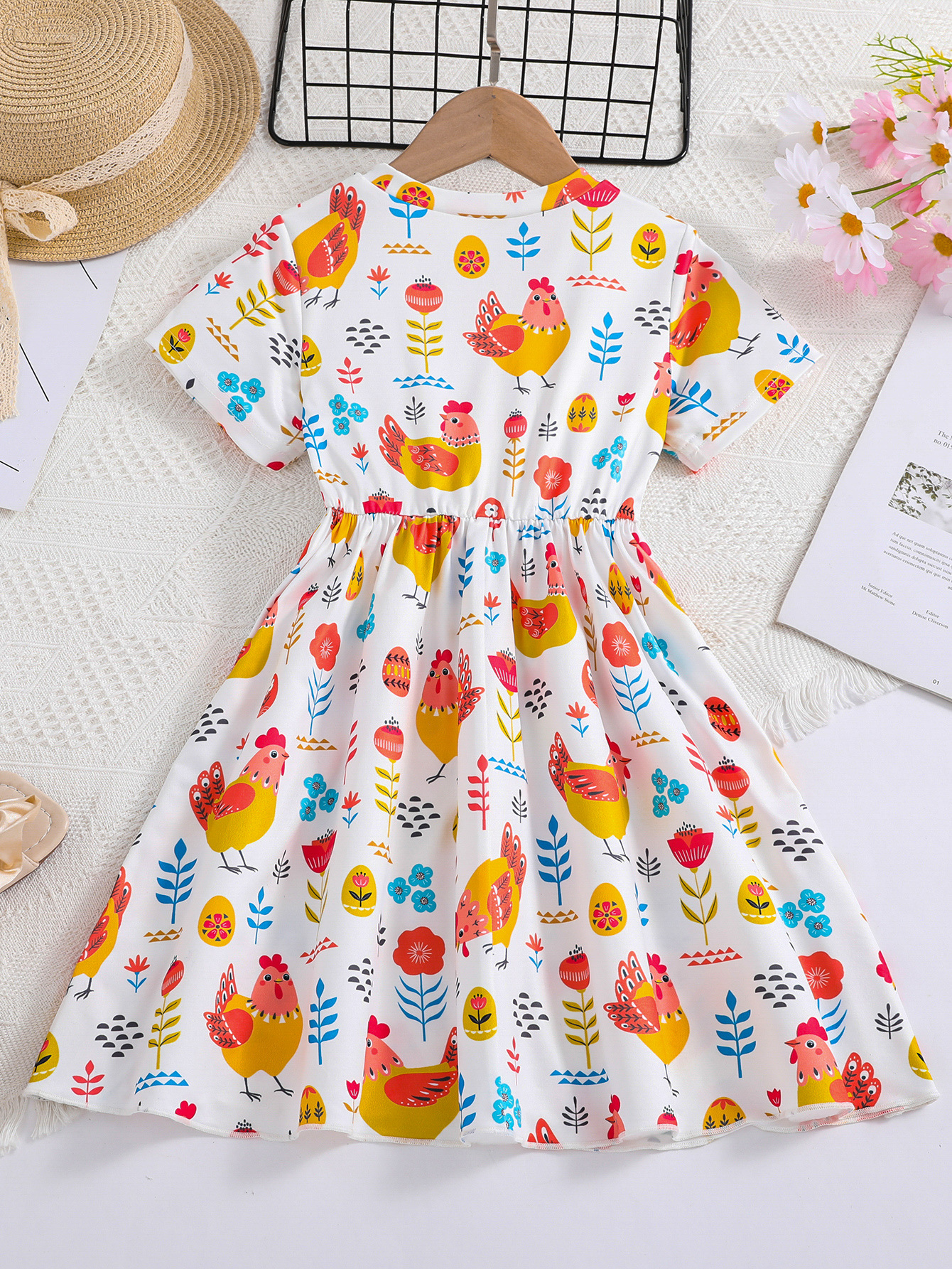 Casual Cartoon Polyester Girls Dresses display picture 4