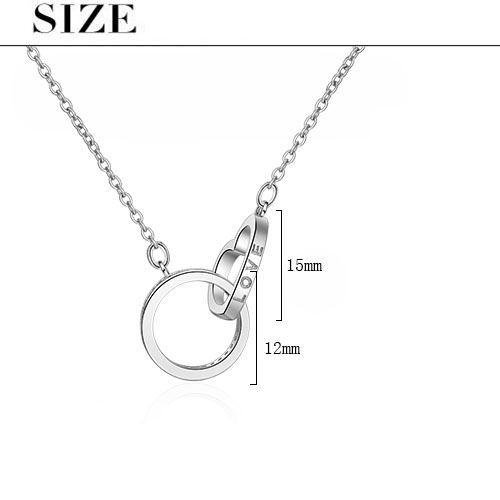 Kupfer Einfacher Stil Klassischer Stil Inlay Geometrisch Strasssteine Halskette Mit Anhänger display picture 1