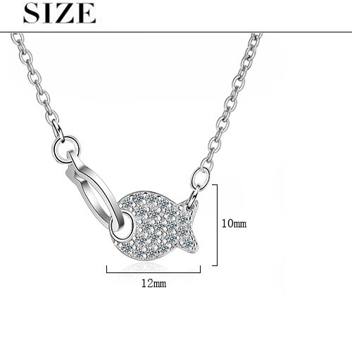 Copper Simple Style Classic Style Inlay Solid Color Zircon Pendant Necklace display picture 1