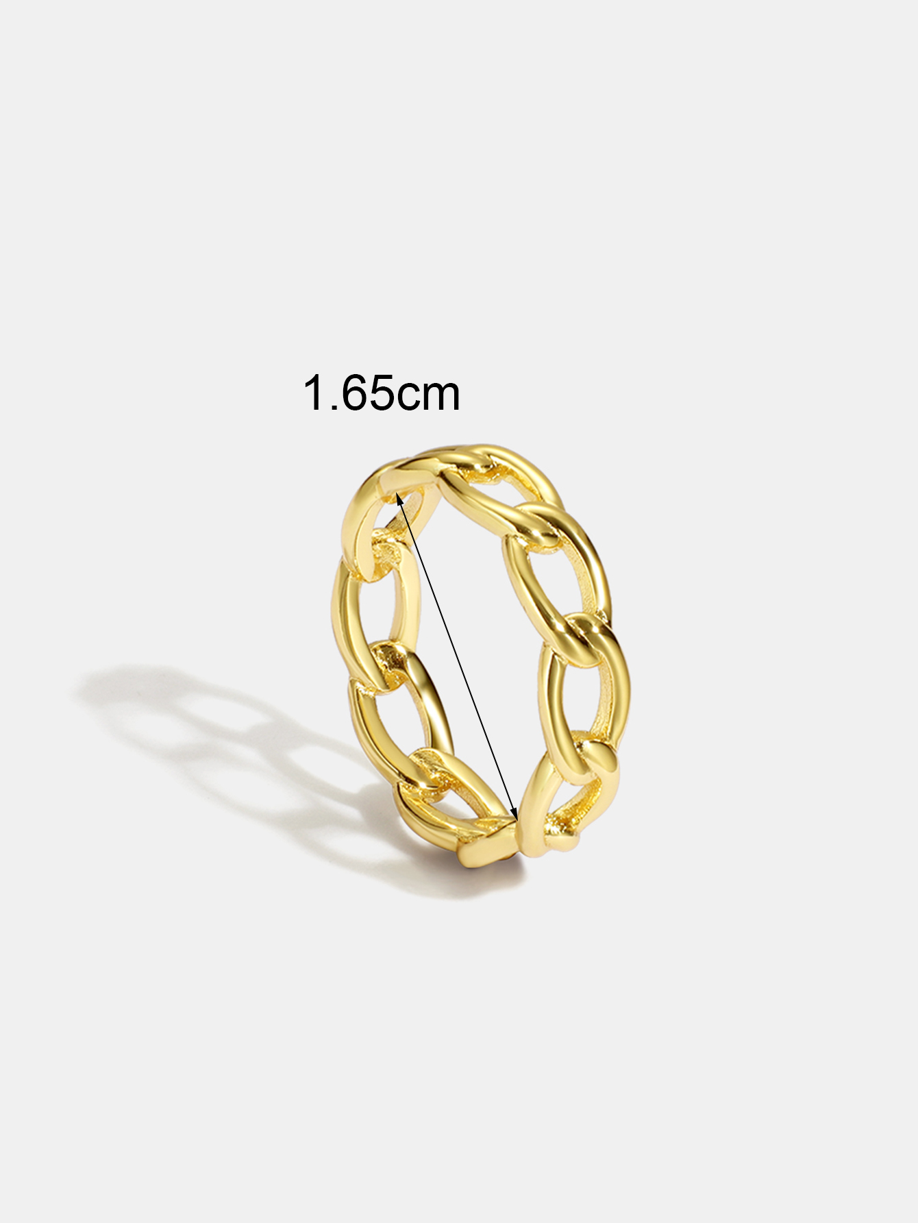 Le Cuivre Plaqué Or 18K Style Simple Style Classique Placage Incruster Couleur Unie Zircon Anneaux display picture 9