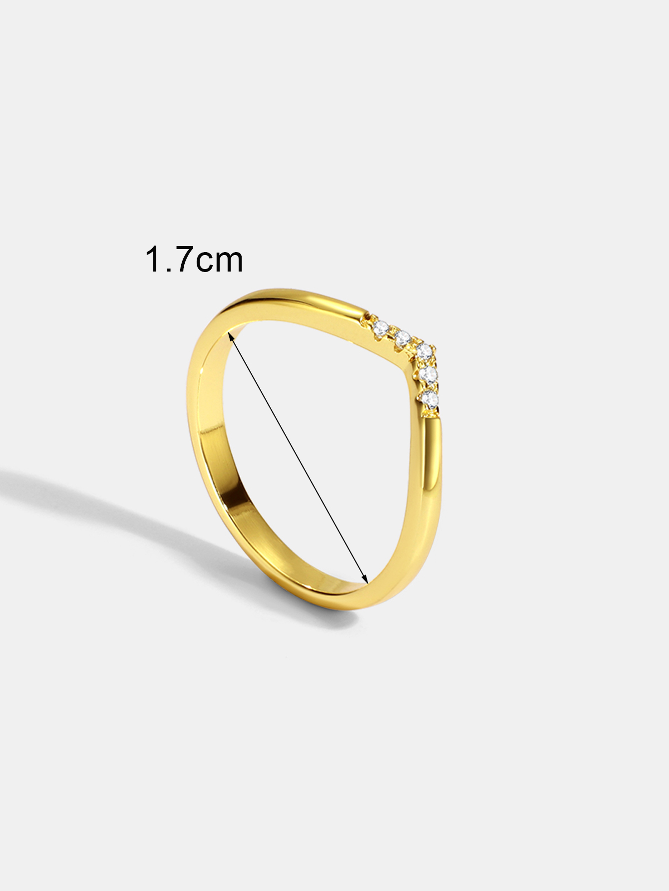 Copper 18K Gold Plated Simple Style Classic Style Plating Inlay Solid Color Zircon Rings display picture 14