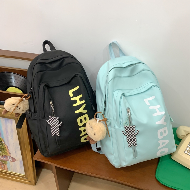 One Size Waterproof 22 Inches Letter Holiday Daily Women's Backpack display picture 3