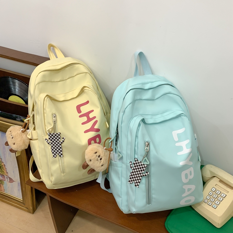 One Size Waterproof 22 Inches Letter Holiday Daily Women's Backpack display picture 13