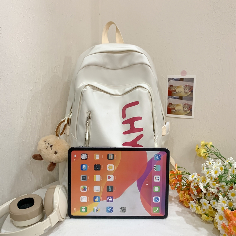 One Size Waterproof 22 Inches Letter Holiday Daily Women's Backpack display picture 18