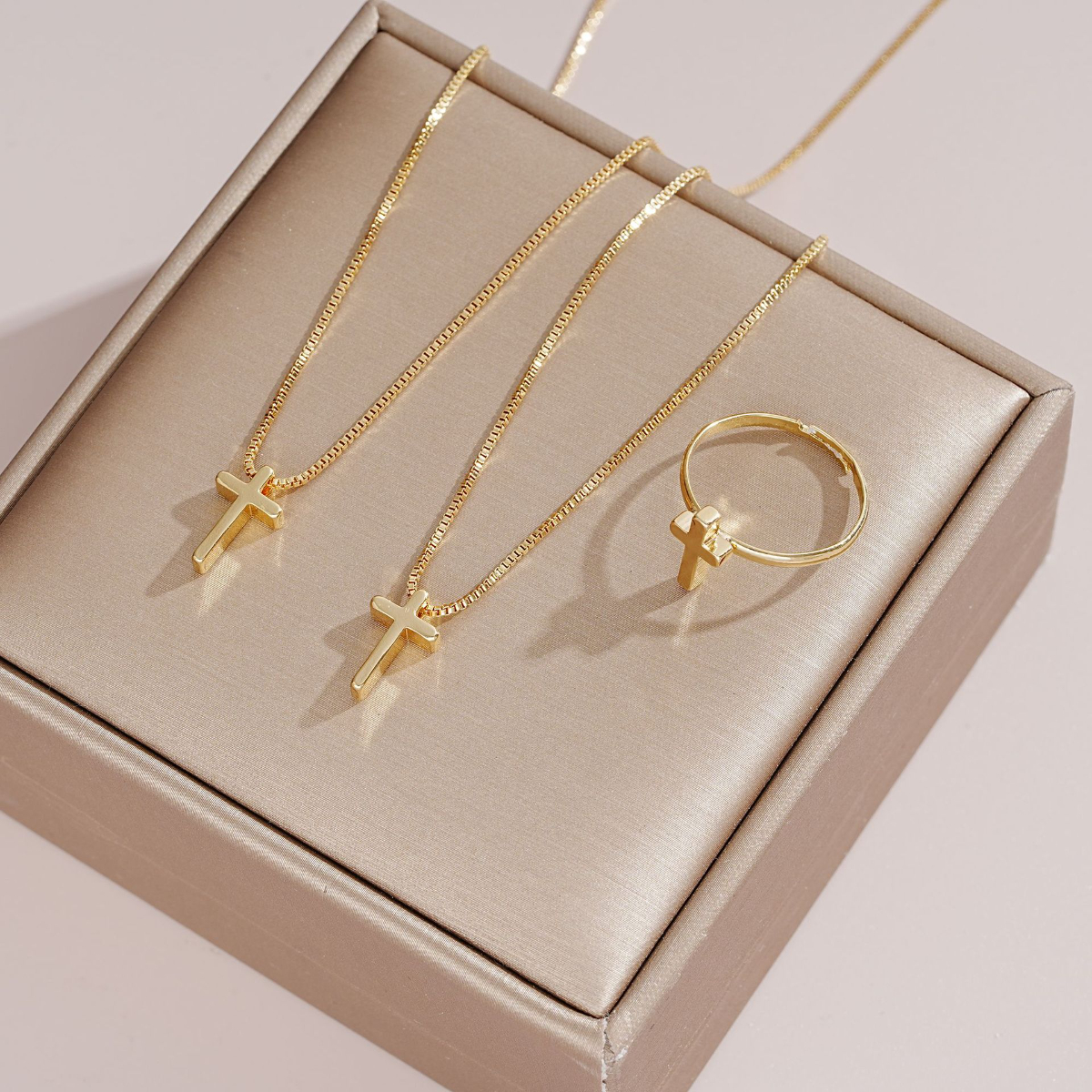 Simple Style Cross Alloy Women's Jewelry Set display picture 5