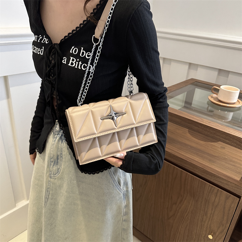 Women's Vintage Style Classic Style Solid Color Lingge Pu Leather Shopping Bags display picture 2