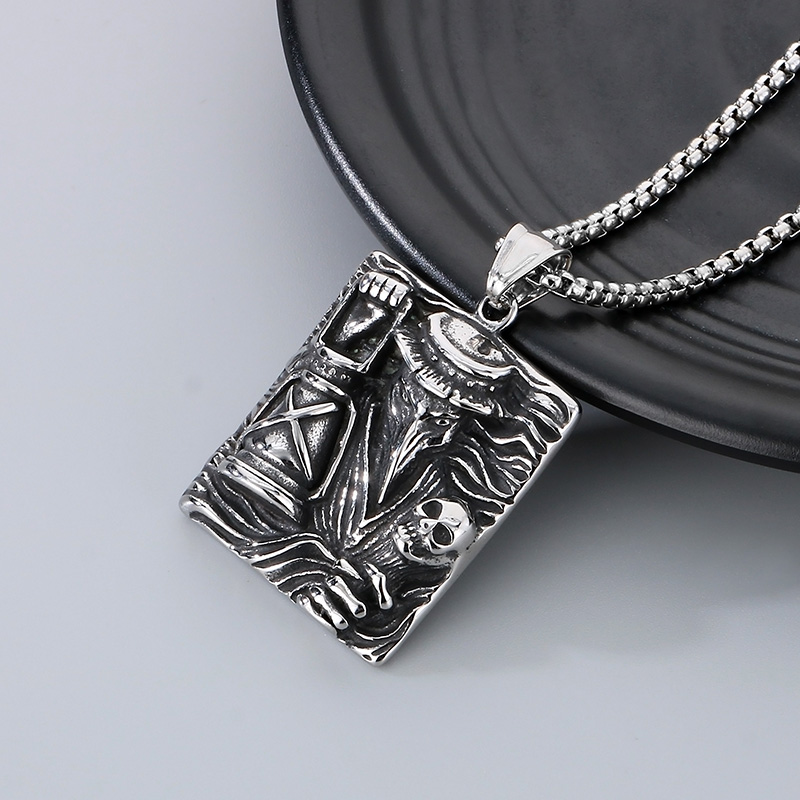 1 Piece 304 Stainless Steel Color Block Pendant Chain display picture 16
