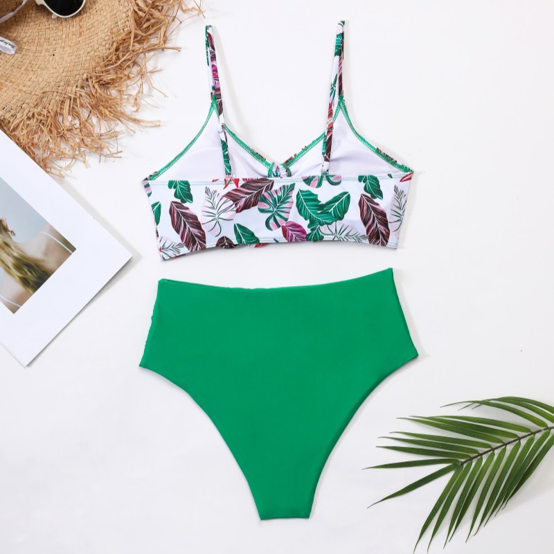 Women's Ditsy Floral 2 Pieces Set Bikinis Swimwear display picture 2