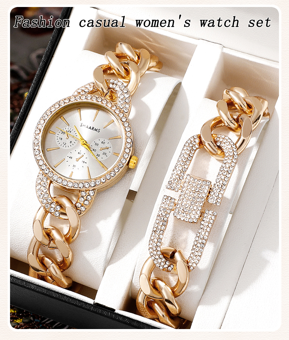 Casual Elegant Business Geometric Hook Quartz Women's Watches display picture 2