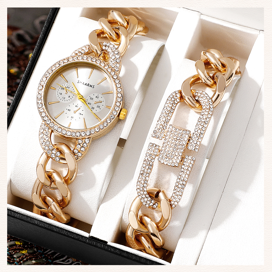 Casual Elegant Business Geometric Hook Quartz Women's Watches display picture 12