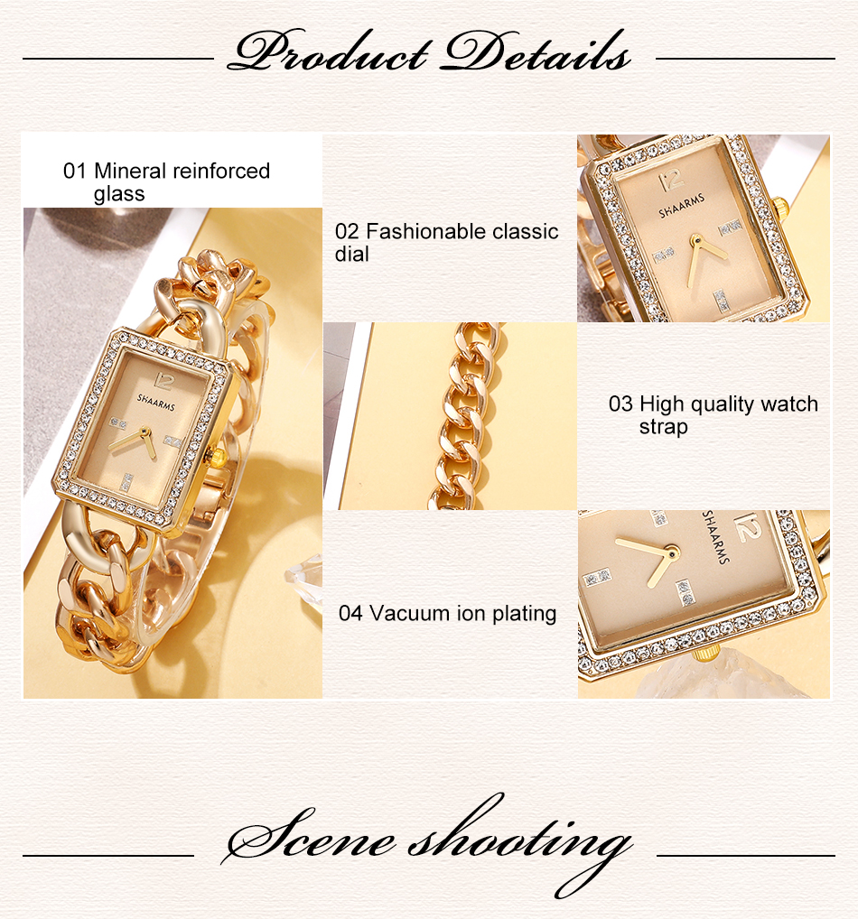 Casual Elegant Business Geometric Hook Quartz Women's Watches display picture 22