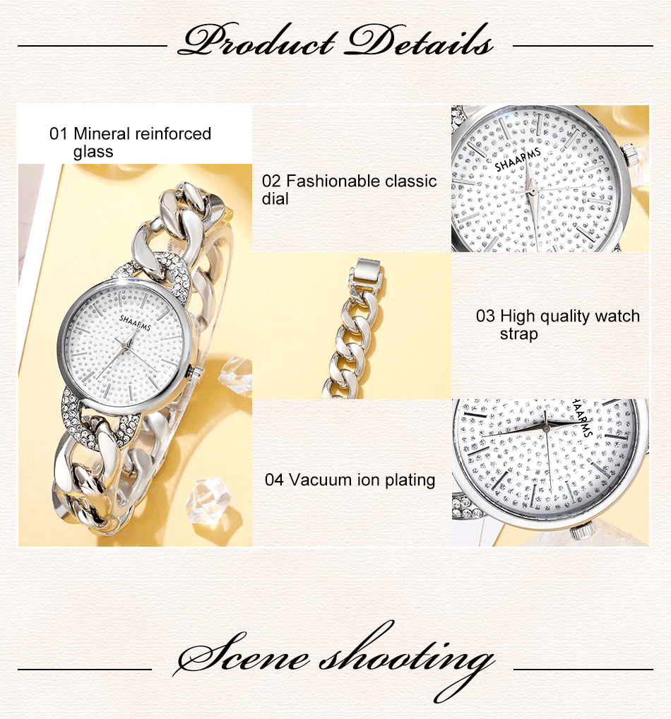 Casual Elegant Business Geometric Hook Quartz Women's Watches display picture 58