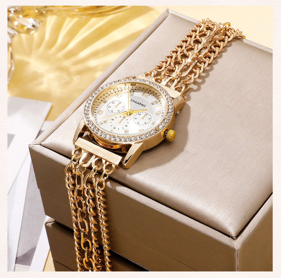 Casual Elegant Business Geometric Hook Quartz Women's Watches display picture 68