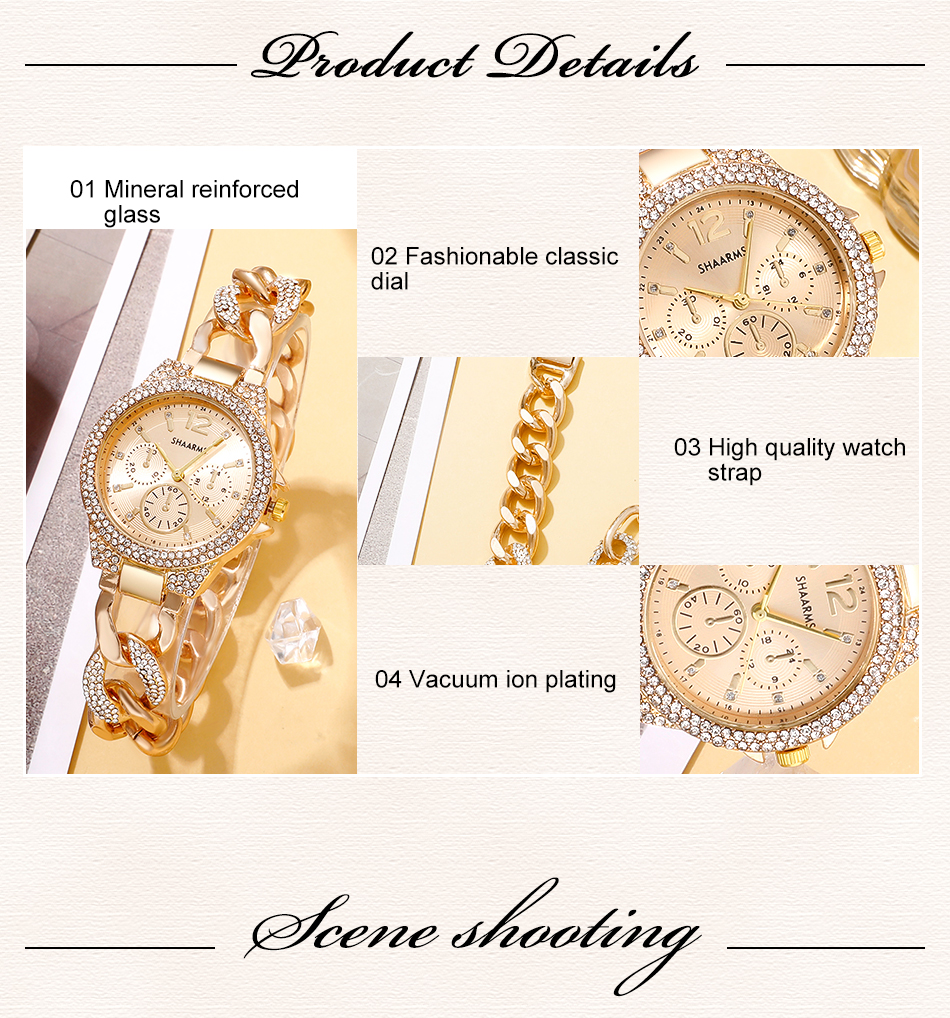 Casual Elegant Business Geometric Hook Quartz Women's Watches display picture 75