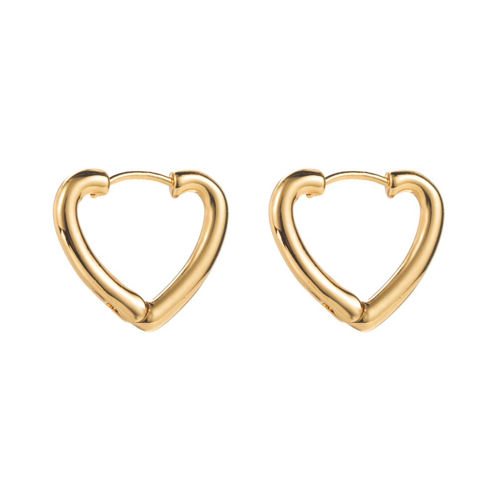 1 Pair Casual Vacation Classic Style Solid Color Plating Alloy 14K Gold Plated Earrings display picture 9