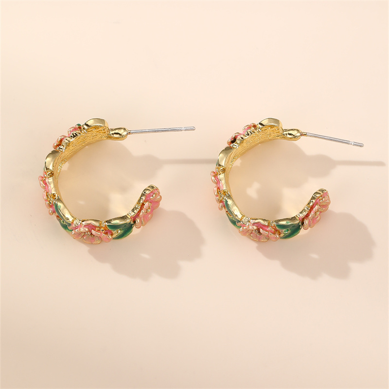 1 Pair IG Style Elegant Sweet Irregular Heart Shape Flower Inlay Sterling Silver Artificial Pearls Drop Earrings Ear Studs display picture 14