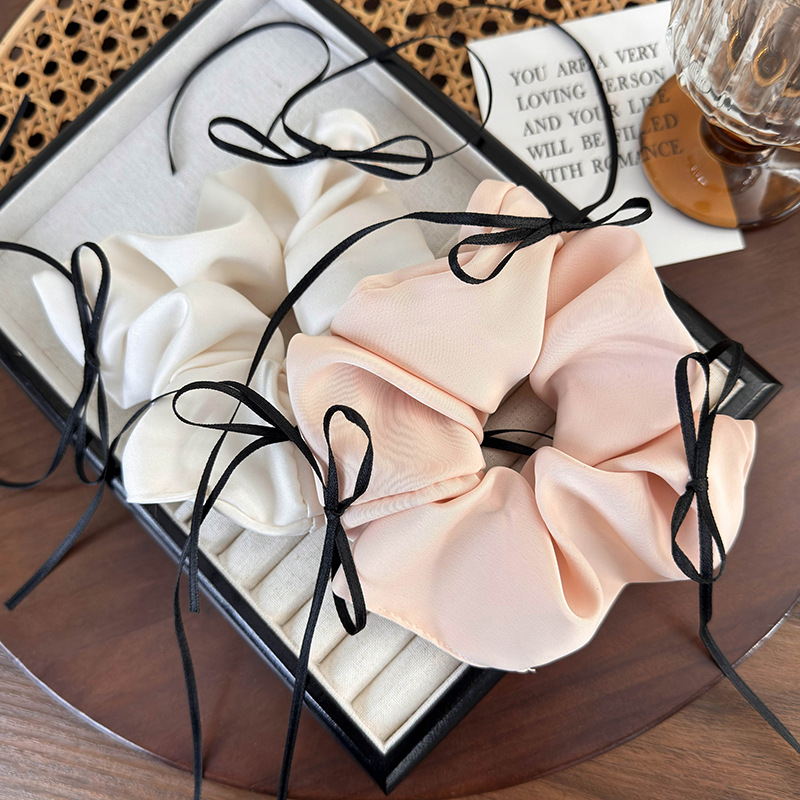 Women's Elegant Cute Sweet Solid Color Cloth Hair Tie display picture 1
