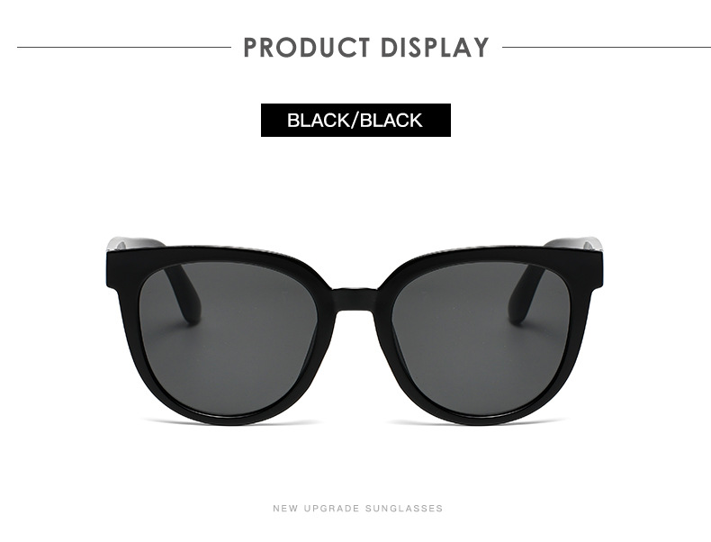 Streetwear Solid Color Pc Oval Frame Full Frame Women's Sunglasses display picture 5