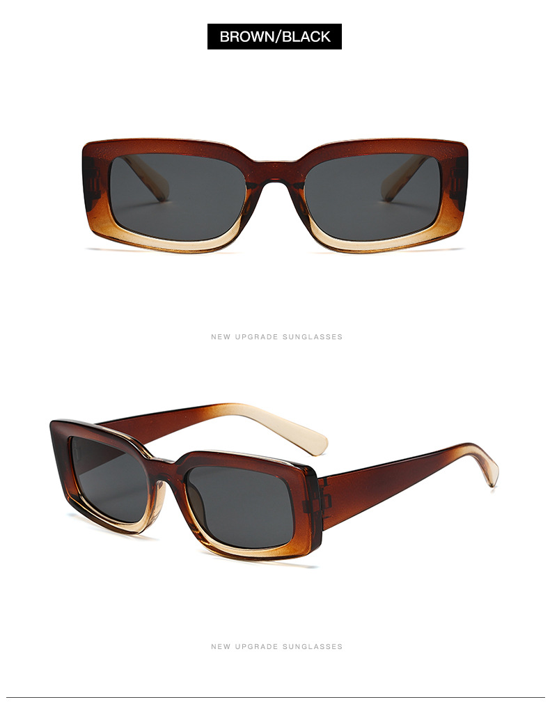 Simple Style Streetwear Solid Color Pc Square Full Frame Women's Sunglasses display picture 7