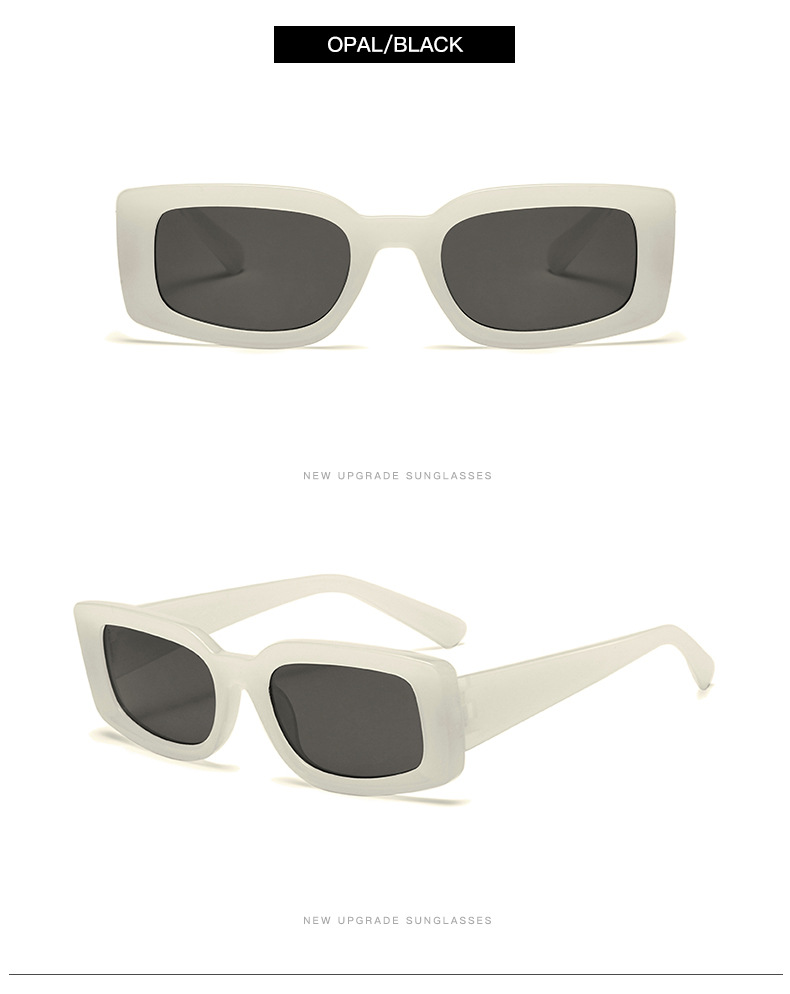 Simple Style Streetwear Solid Color Pc Square Full Frame Women's Sunglasses display picture 9