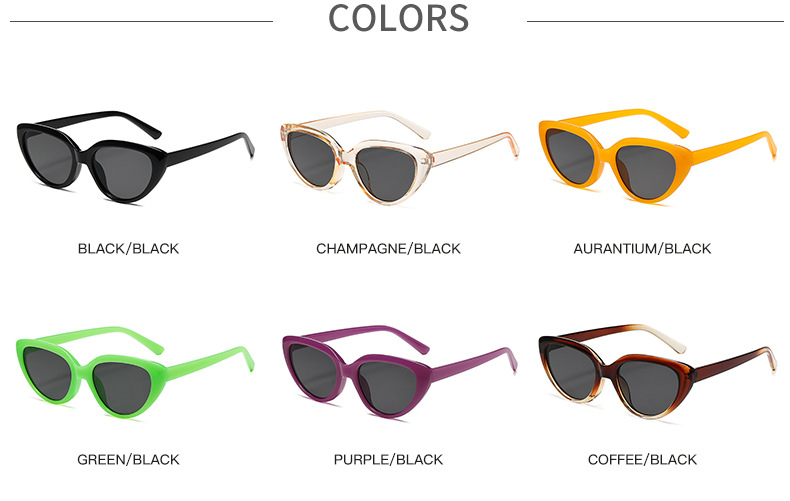 Streetwear Solid Color Pc Oval Frame Full Frame Women's Sunglasses display picture 4