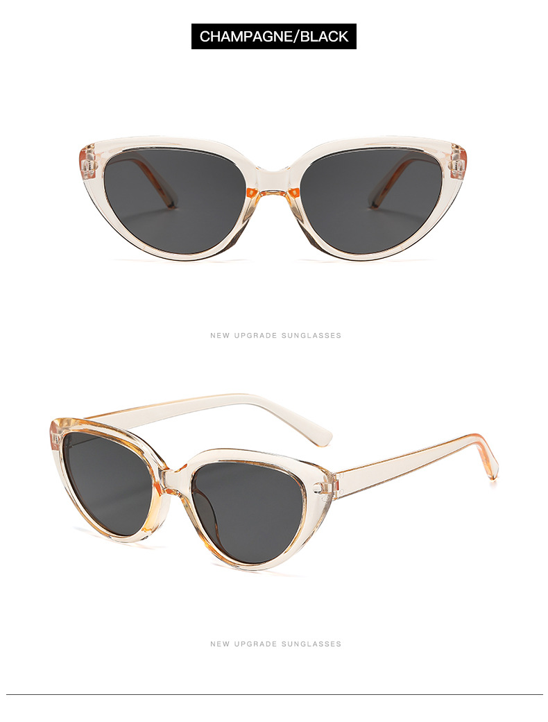 Streetwear Solid Color Pc Oval Frame Full Frame Women's Sunglasses display picture 7