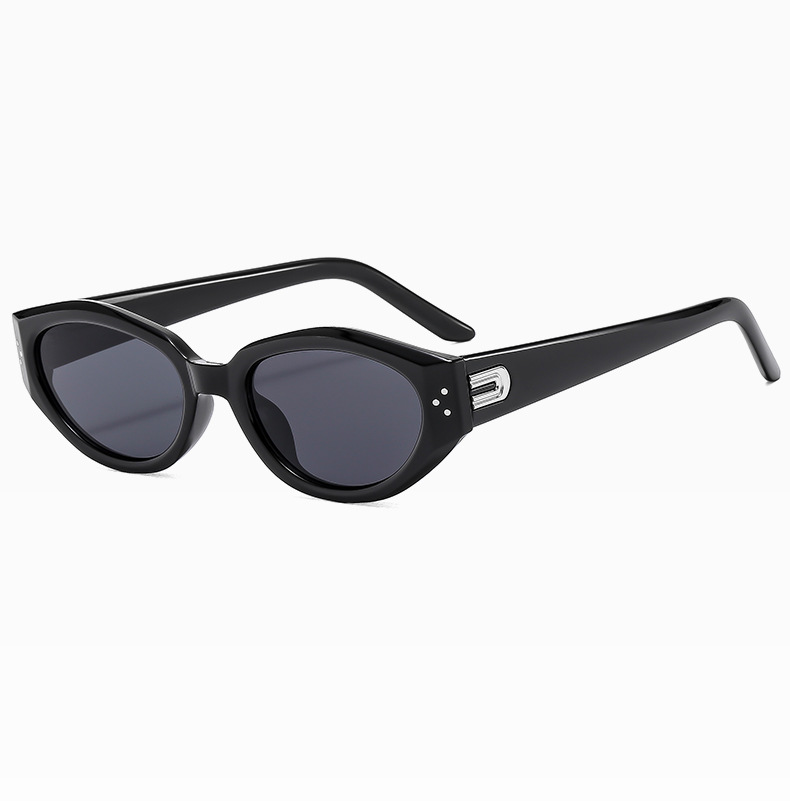 Streetwear U Shape Ac Cat Eye Full Frame Women's Sunglasses display picture 8