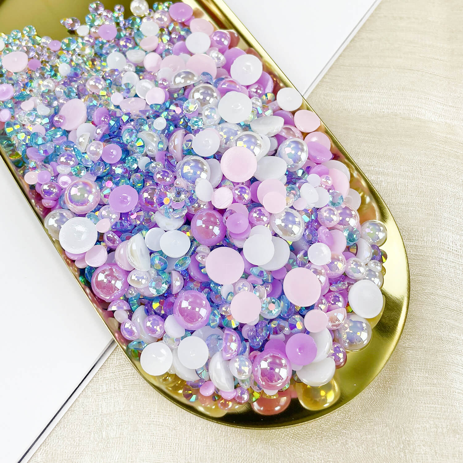 Resin Rhinestone Solid Color display picture 5