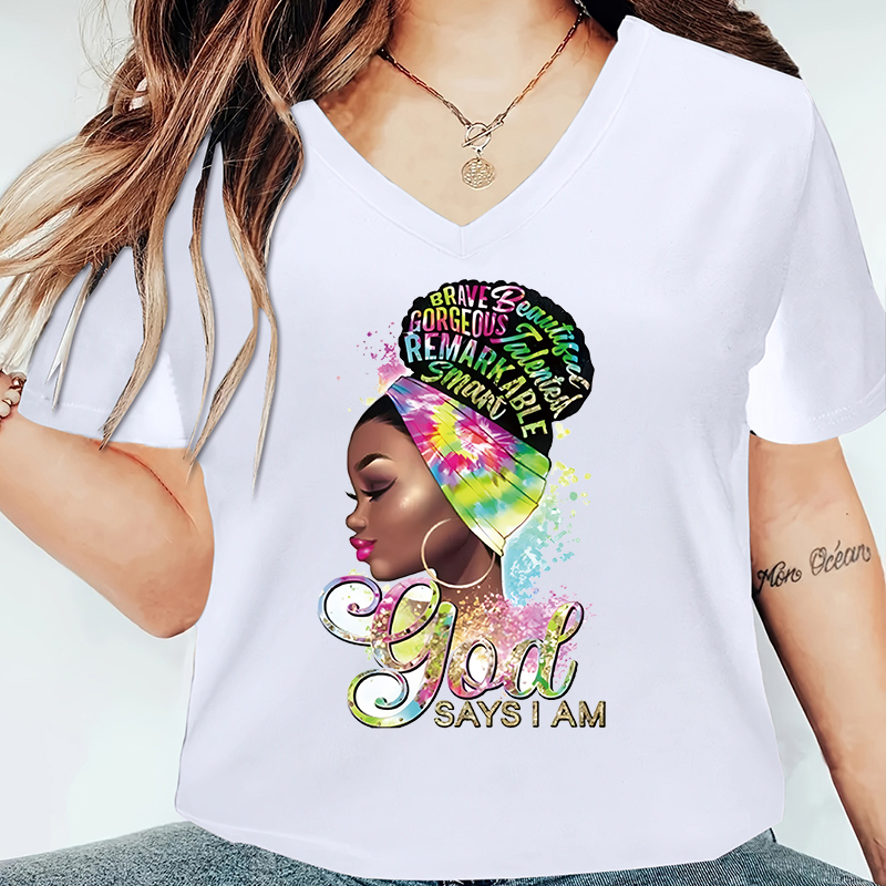Women's T-shirt Short Sleeve T-Shirts Printing Simple Style Letter display picture 7