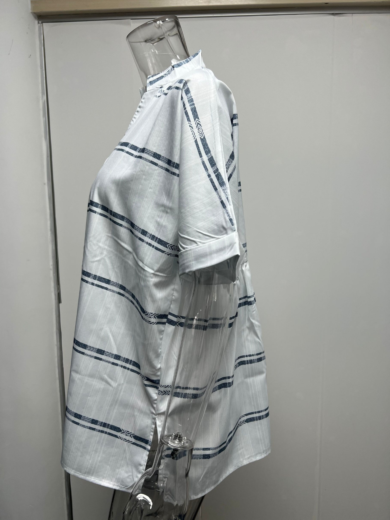 Women's Blouse Sleeveless Blouses Printing Streetwear Stripe display picture 3