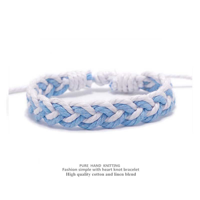 IG Style Modern Style Geometric Rope Couple Drawstring Bracelets display picture 4