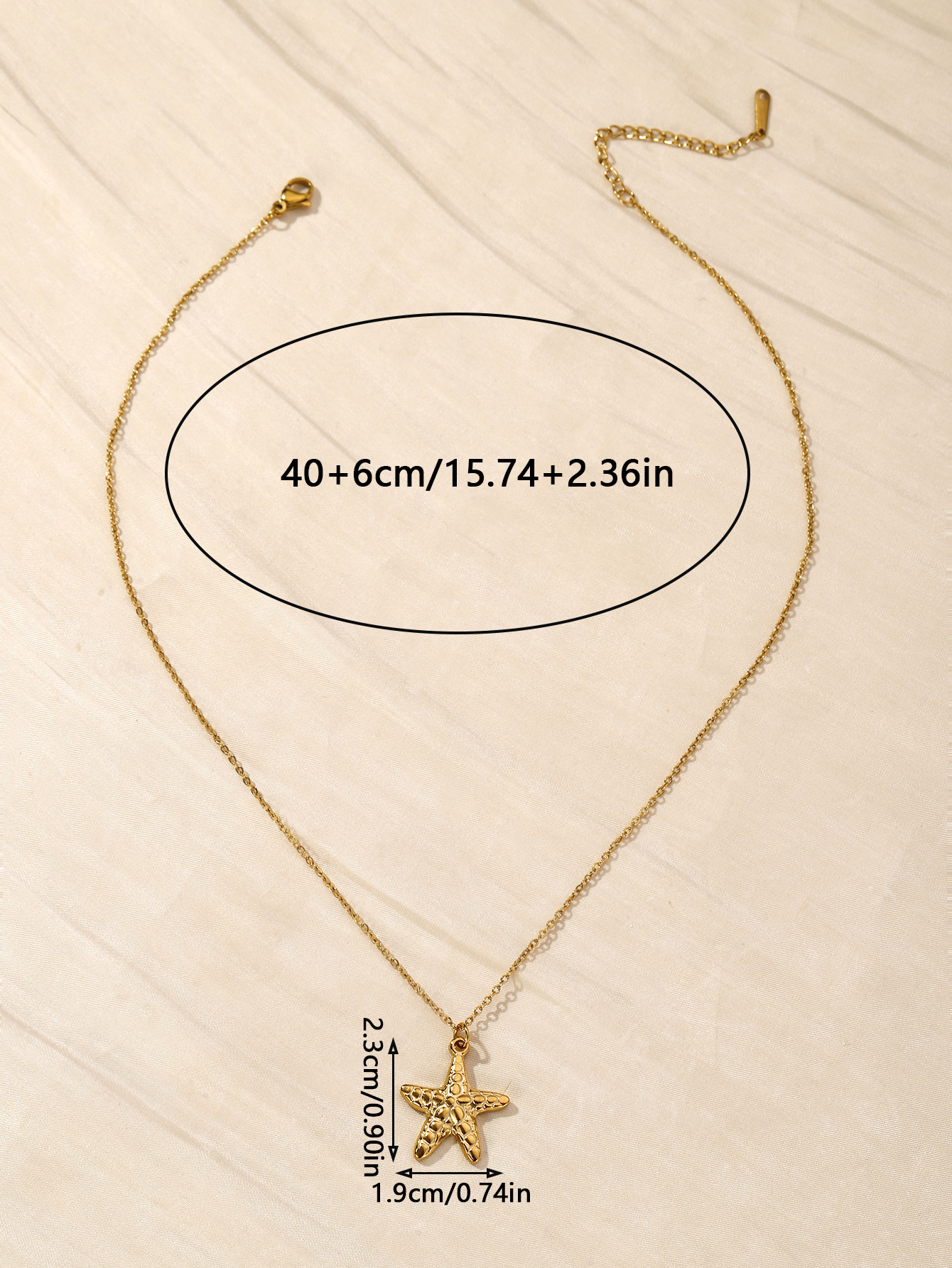 Acier Inoxydable 304 Plaqué Or De Base Style Moderne Style Classique Placage Forme De Cœur Ancre Coquille Pendentif display picture 15