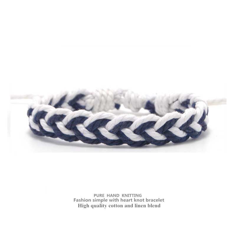 IG Style Modern Style Geometric Rope Couple Drawstring Bracelets display picture 9