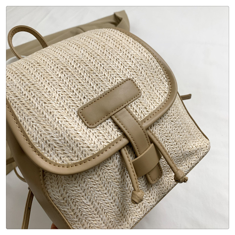 Solid Color Casual Travel Women's Backpack display picture 5