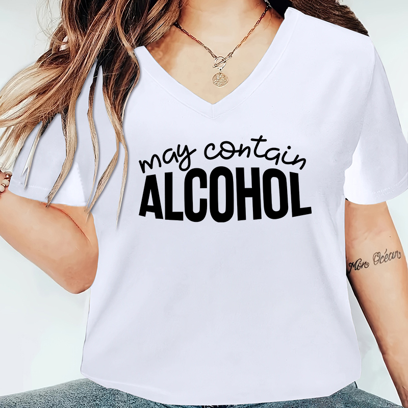 Women's T-shirt Short Sleeve T-Shirts Printing Simple Style Letter display picture 10