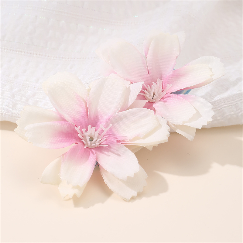 Women's IG Style Vacation Tropical Flower Alloy Cloth Hair Clip display picture 1