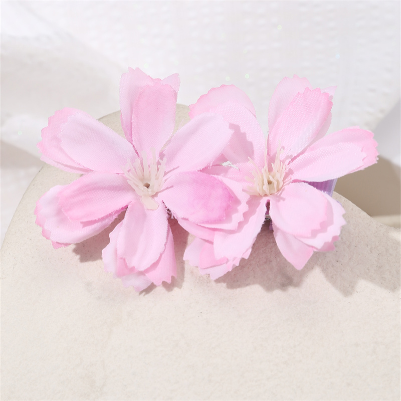 Women's IG Style Vacation Tropical Flower Alloy Cloth Hair Clip display picture 7