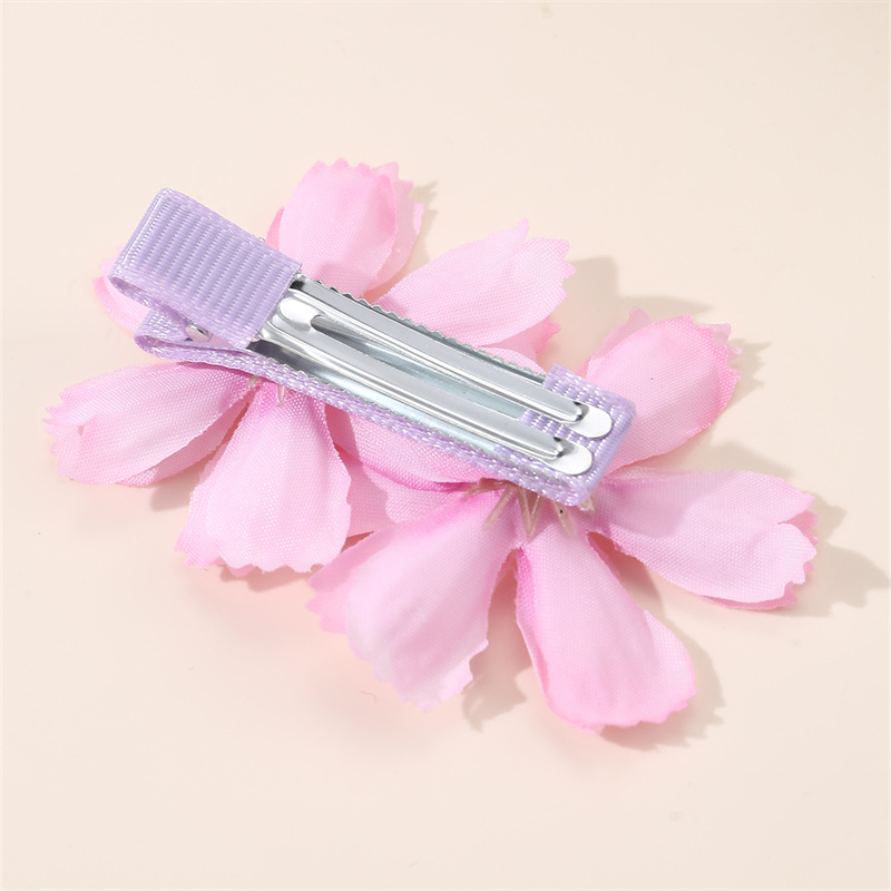 Women's IG Style Vacation Tropical Flower Alloy Cloth Hair Clip display picture 9