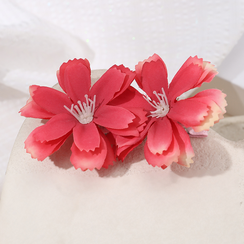 Women's IG Style Vacation Tropical Flower Alloy Cloth Hair Clip display picture 13