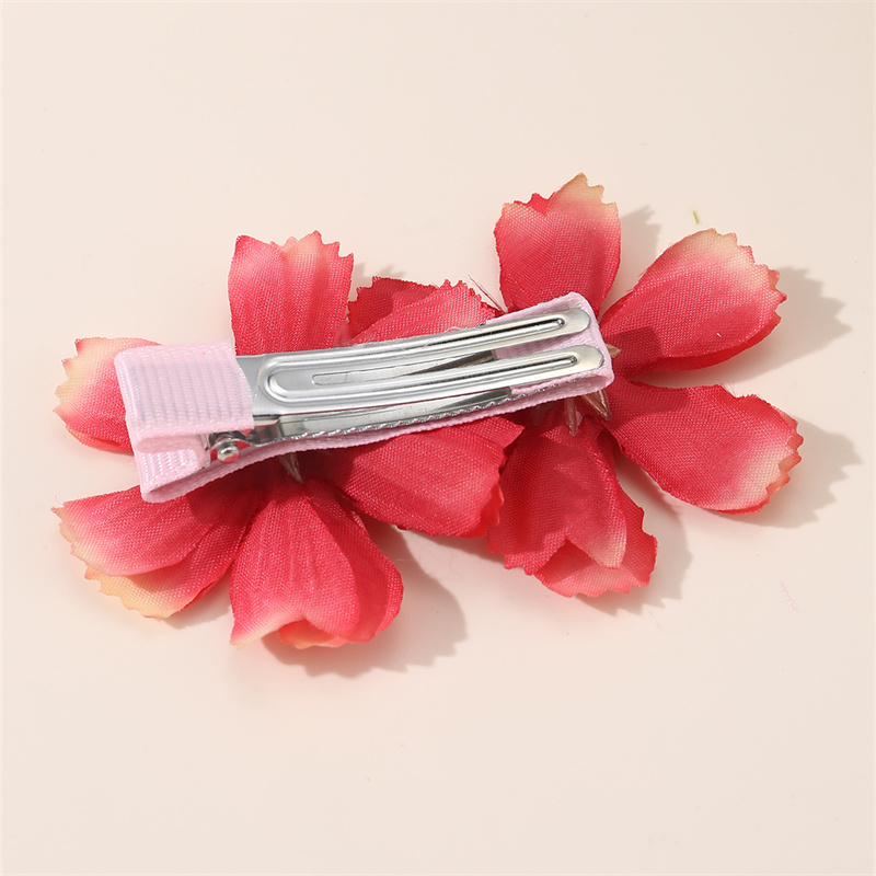 Women's IG Style Vacation Tropical Flower Alloy Cloth Hair Clip display picture 14
