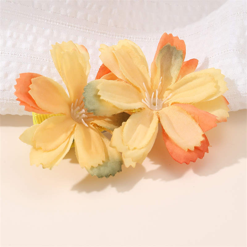Women's IG Style Vacation Tropical Flower Alloy Cloth Hair Clip display picture 18