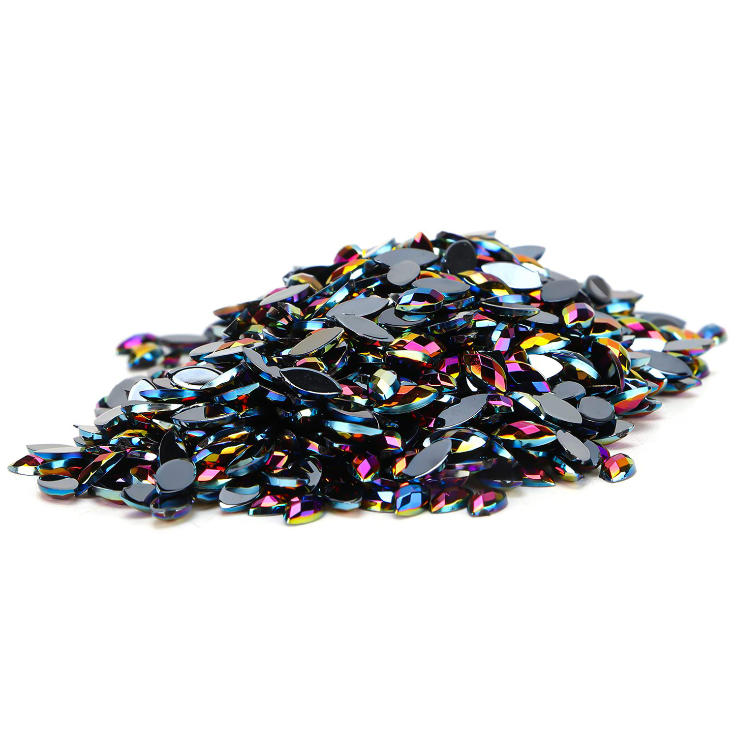 1000 Morceaux Par Paquet 2000 Morceaux Par Paquet 500 Morceaux Par Paquet 3*6mm 4*8mm Arylique Strass Géométrique DIY Ornement Accessoires display picture 6