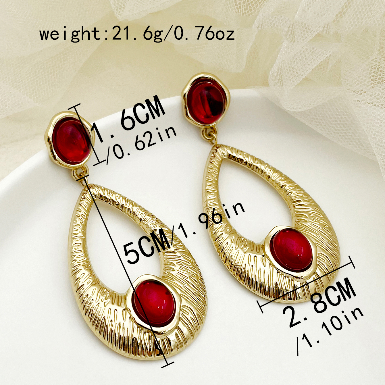 1 Pair Elegant Simple Style Classic Style Leaves Plating Hollow Out Inlay 304 Stainless Steel Natural Stone Pearl 14K Gold Plated Drop Earrings display picture 10