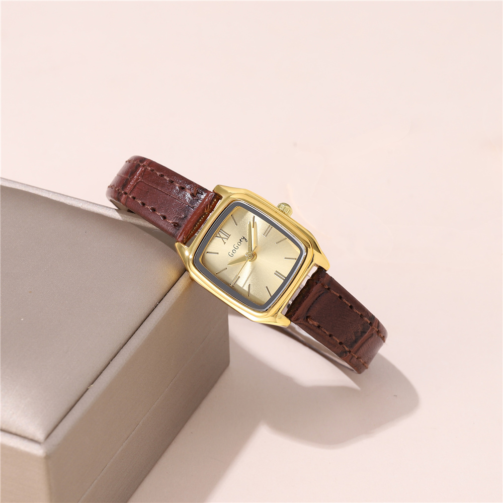 Basic Modern Style Classic Style Square Buckle Quartz Women's Watches display picture 7