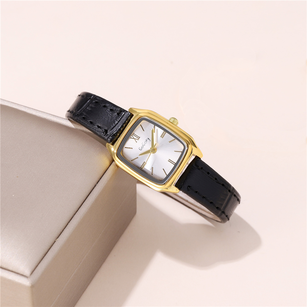 De Base Style Moderne Style Classique Carré Boucle Quartz Femmes De Montres display picture 6