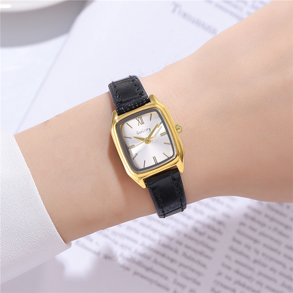 Basic Modern Style Classic Style Square Buckle Quartz Women's Watches display picture 5